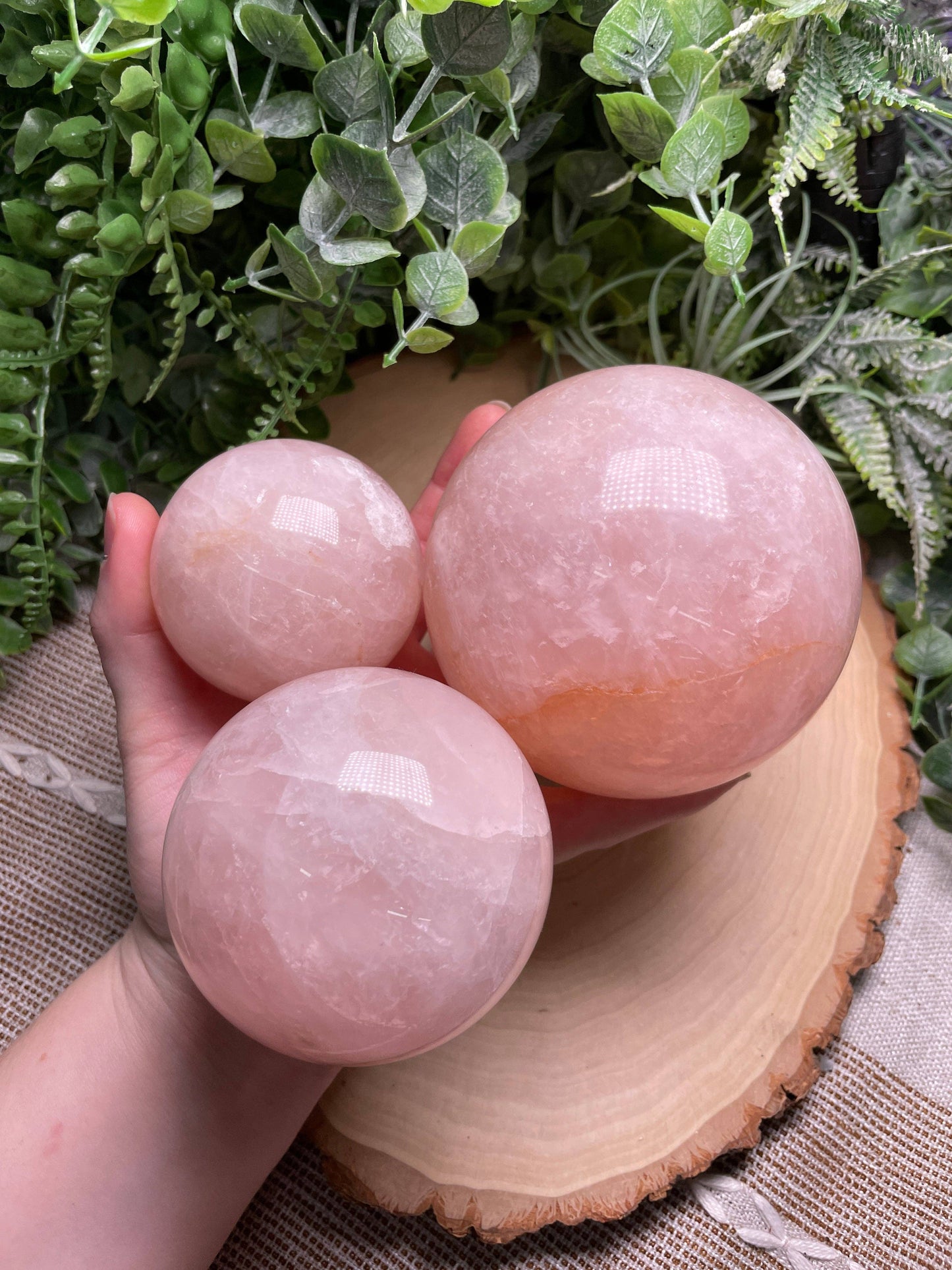 Rose Quartz Sphere