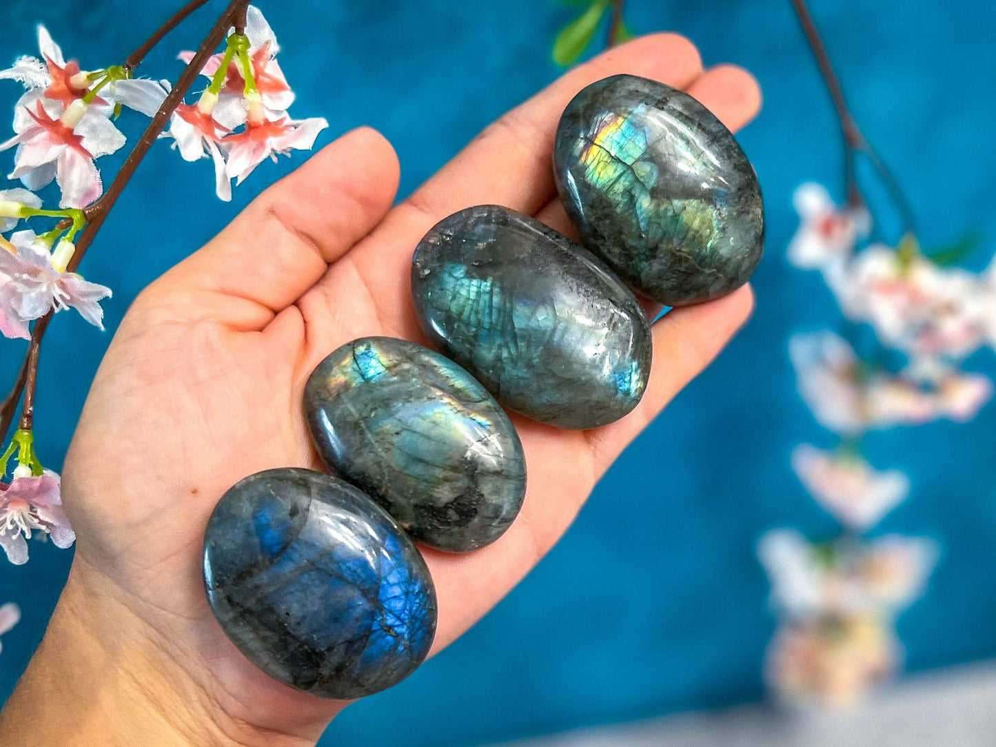 Labradorite Palm Stone