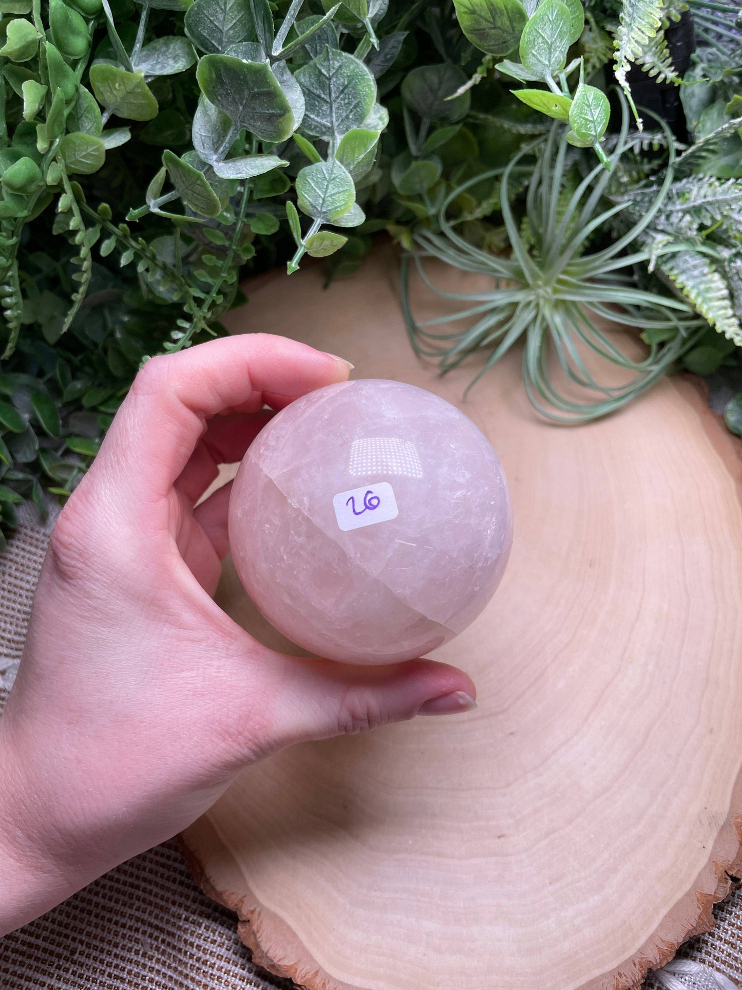 Rose Quartz Sphere