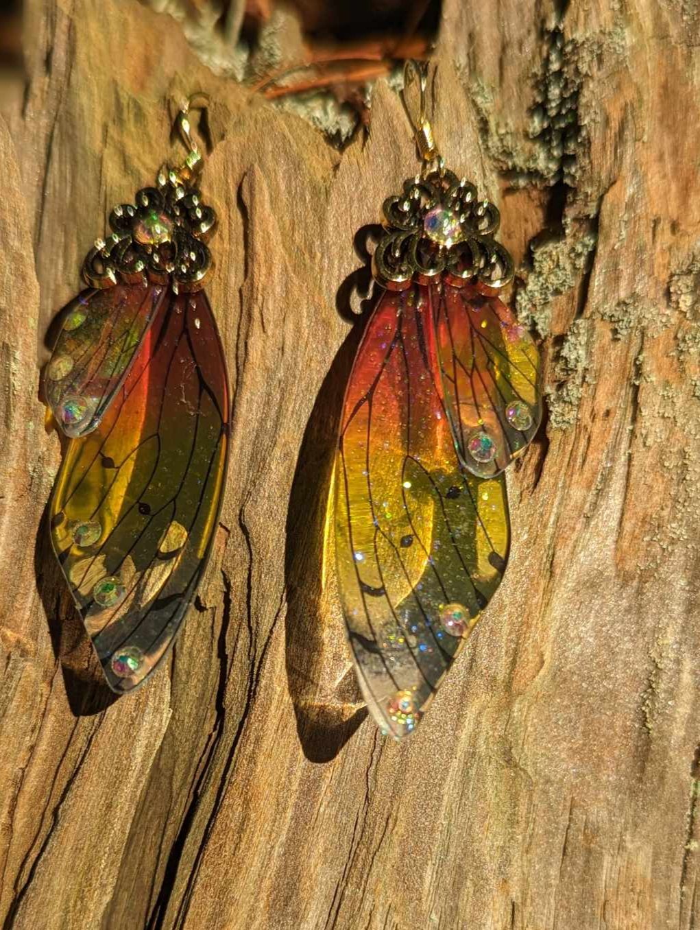 Butterfly Wing Earrings