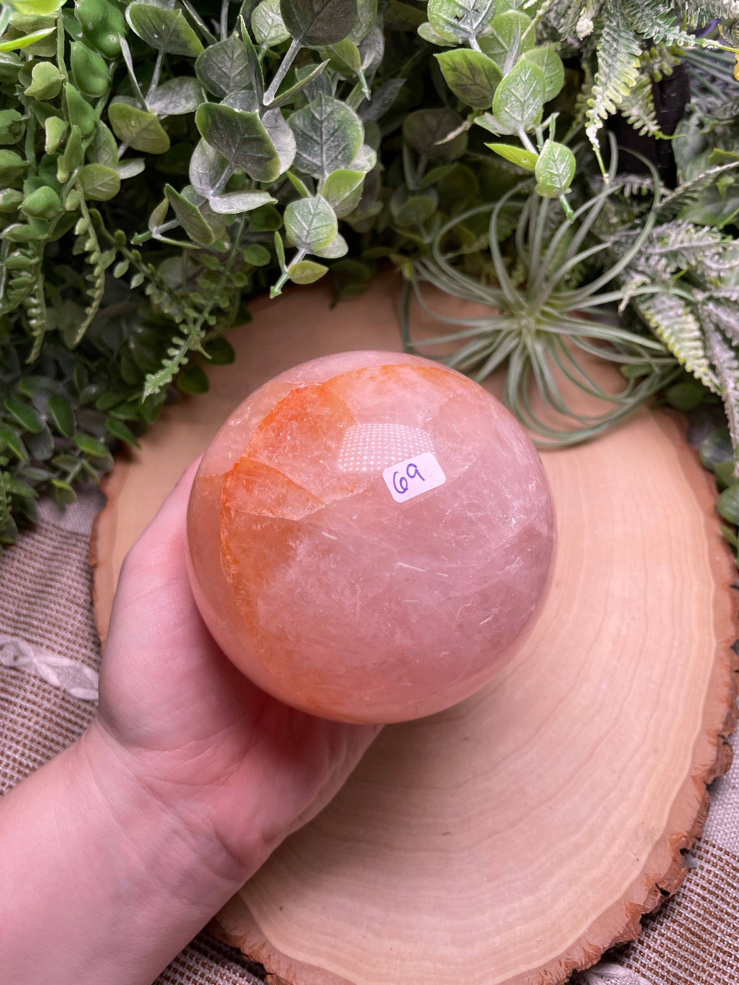 Rose Quartz Sphere