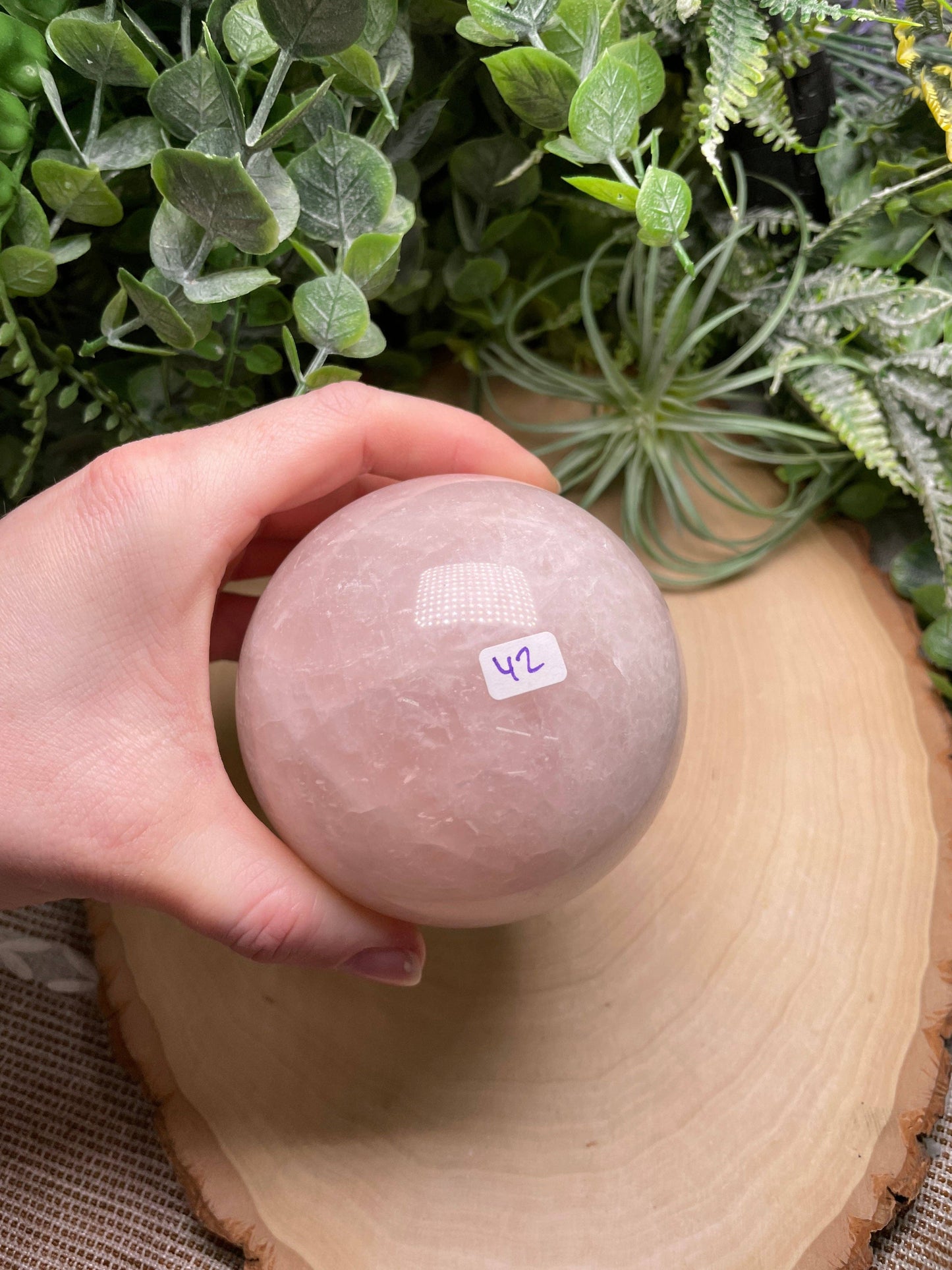 Rose Quartz Sphere