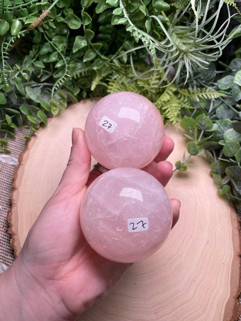 Rose Quartz Sphere