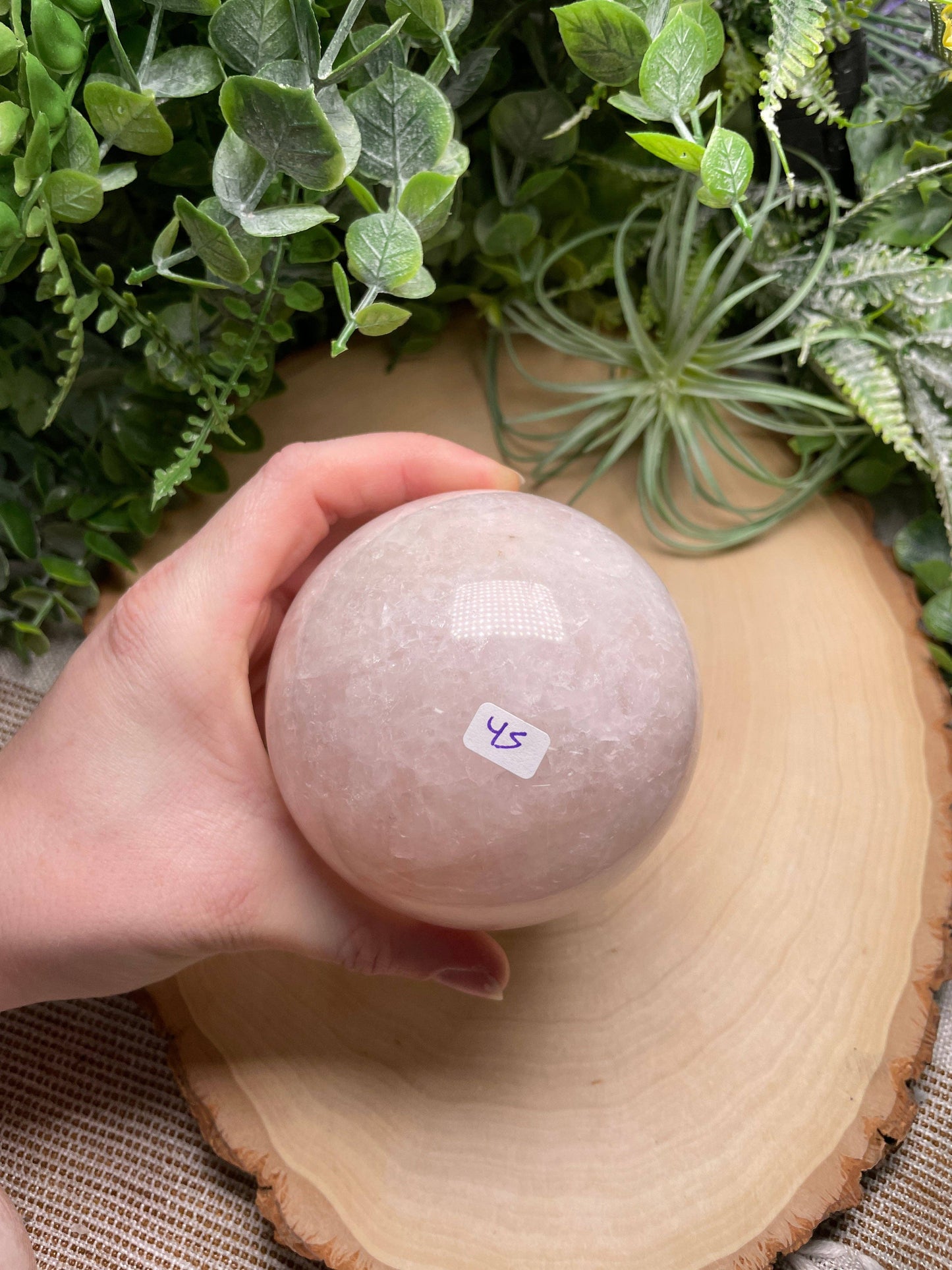 Rose Quartz Sphere