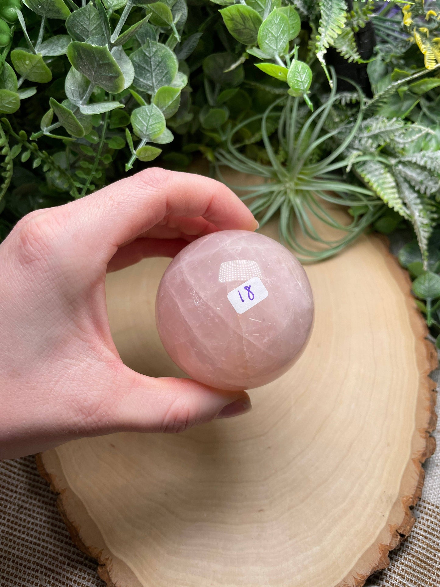 Rose Quartz Sphere