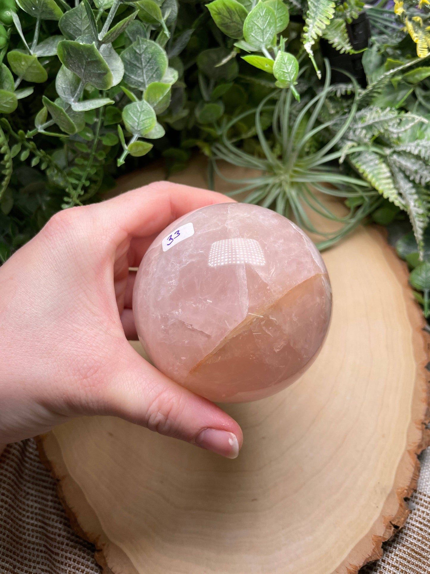 Rose Quartz Sphere