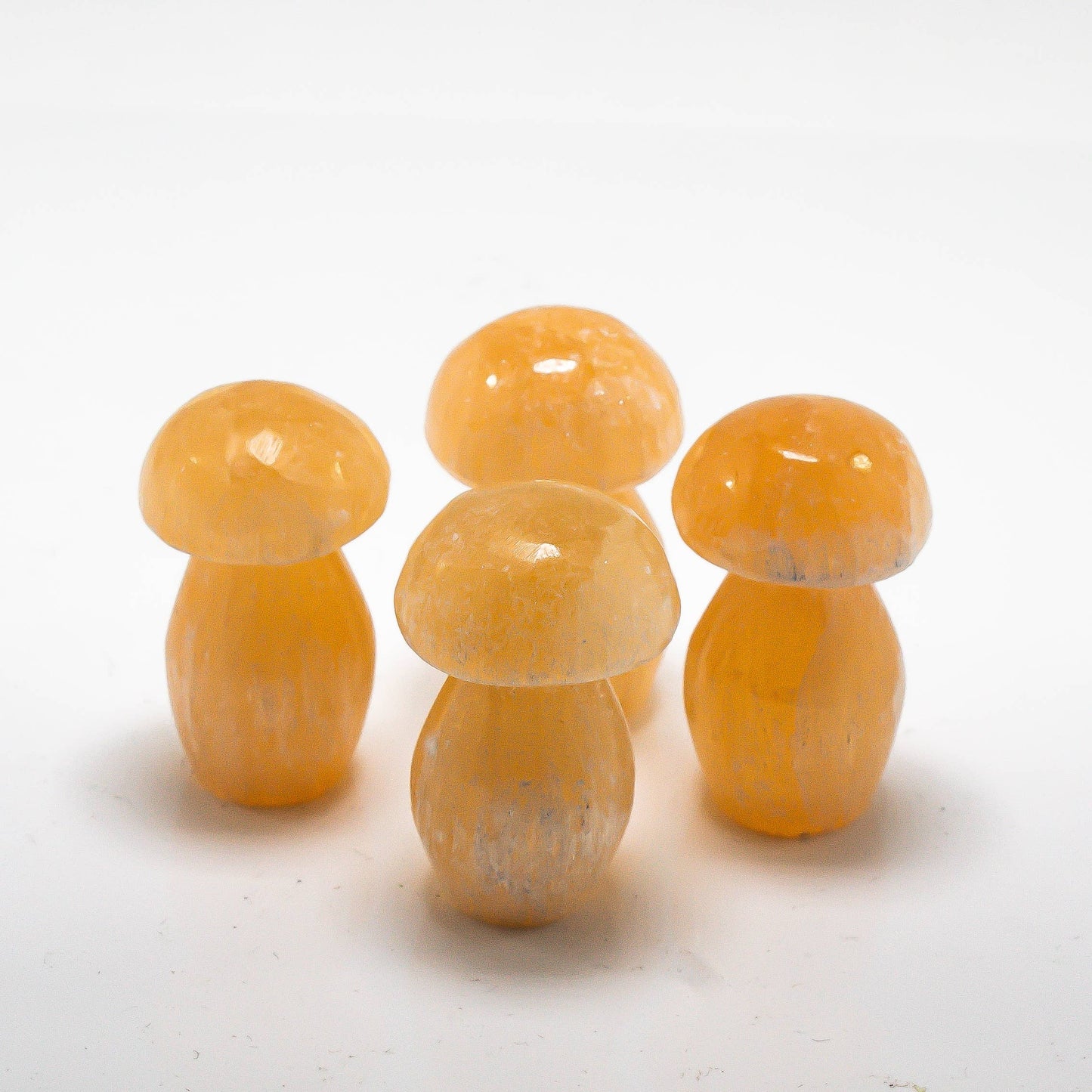 Selenite Mushroom Orange