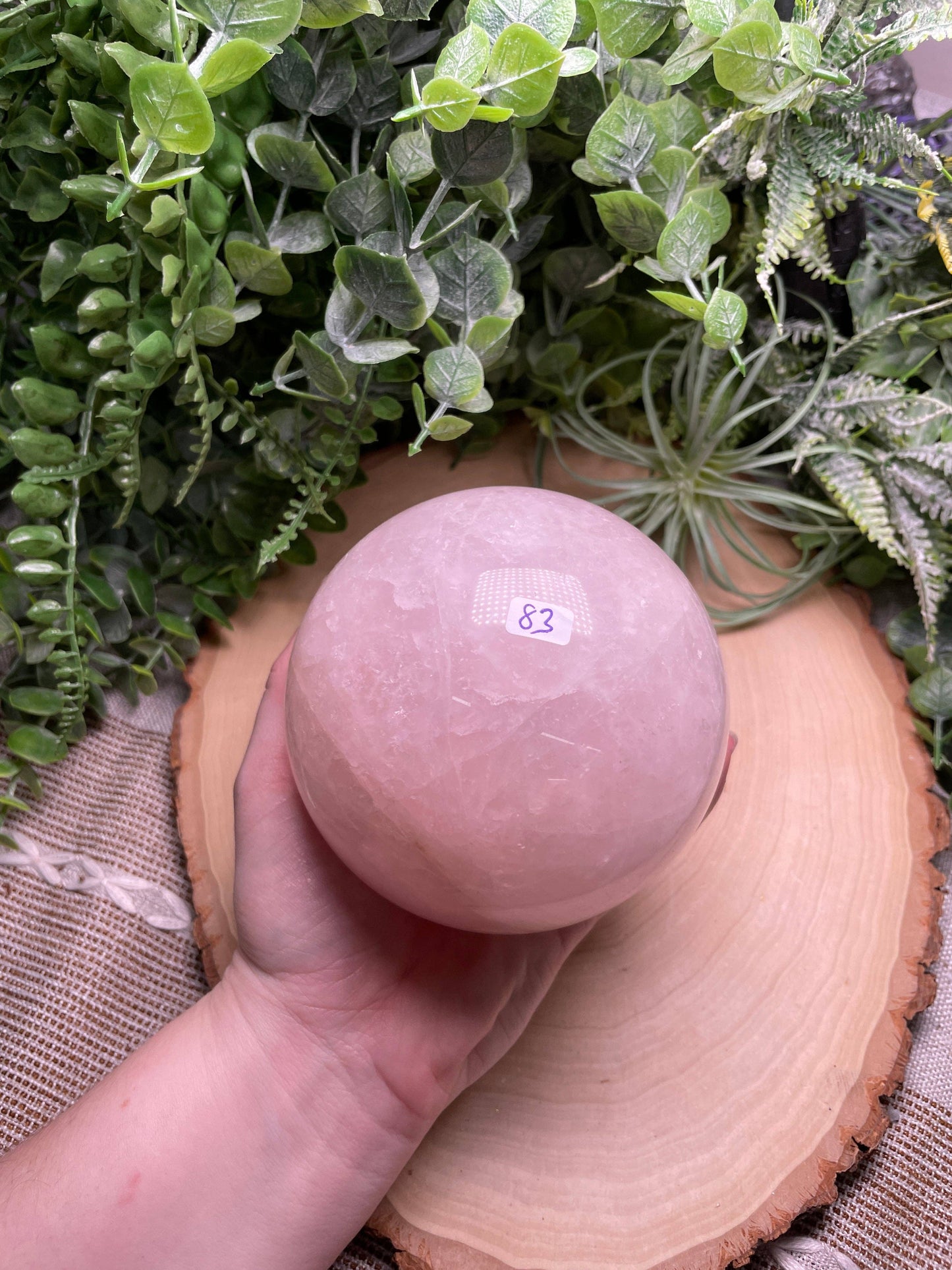 Rose Quartz Sphere