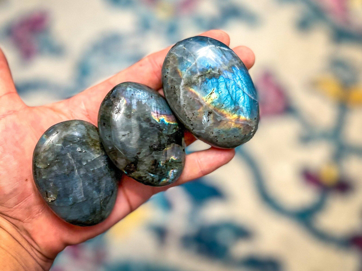 Labradorite Palm Stone