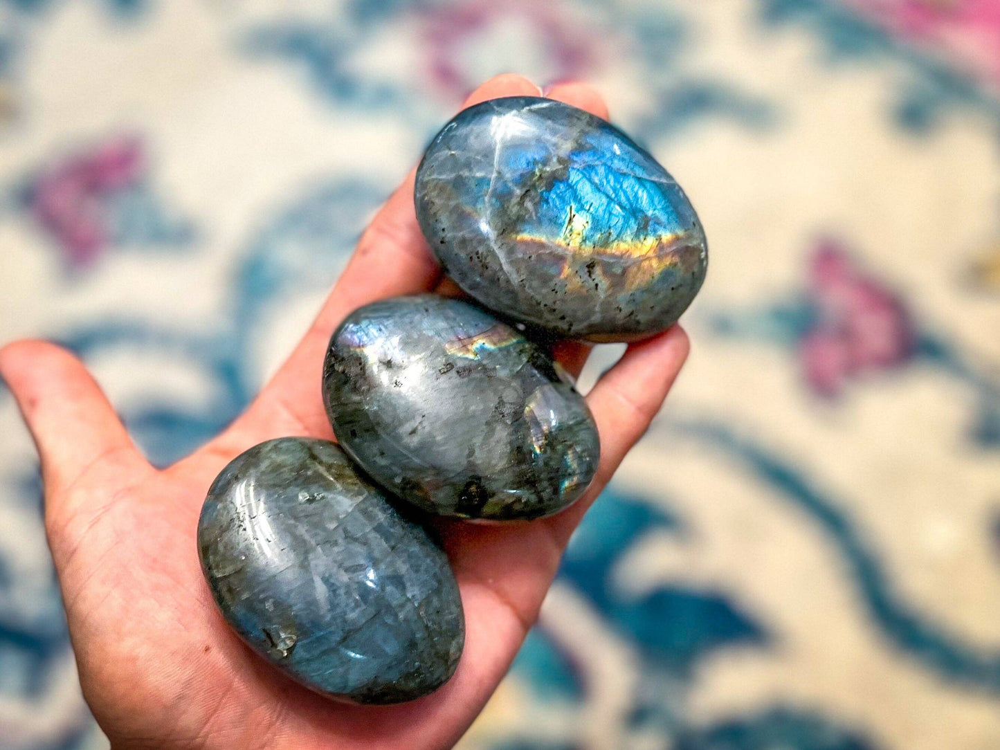 Labradorite Palm Stone