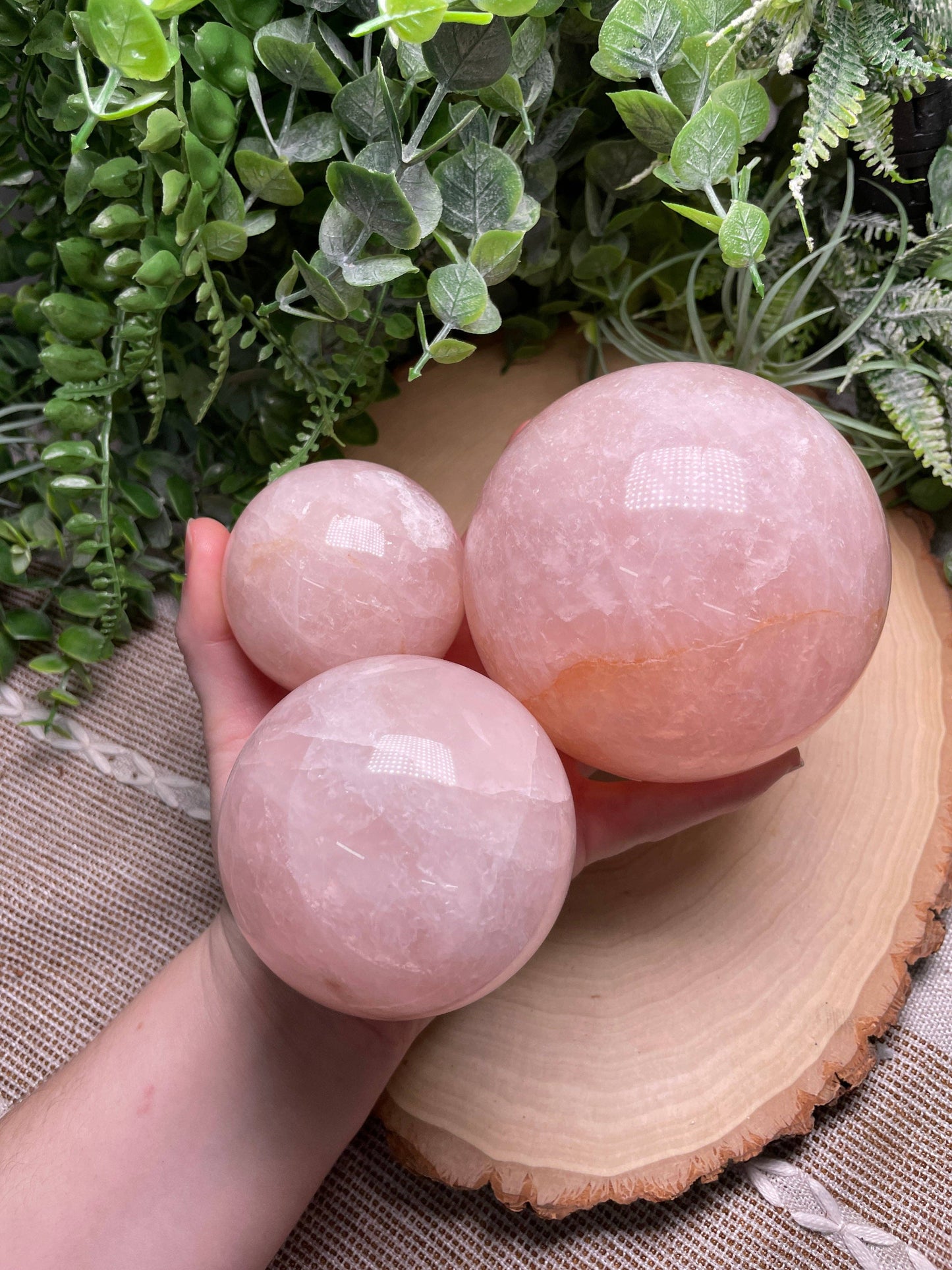 Rose Quartz Sphere