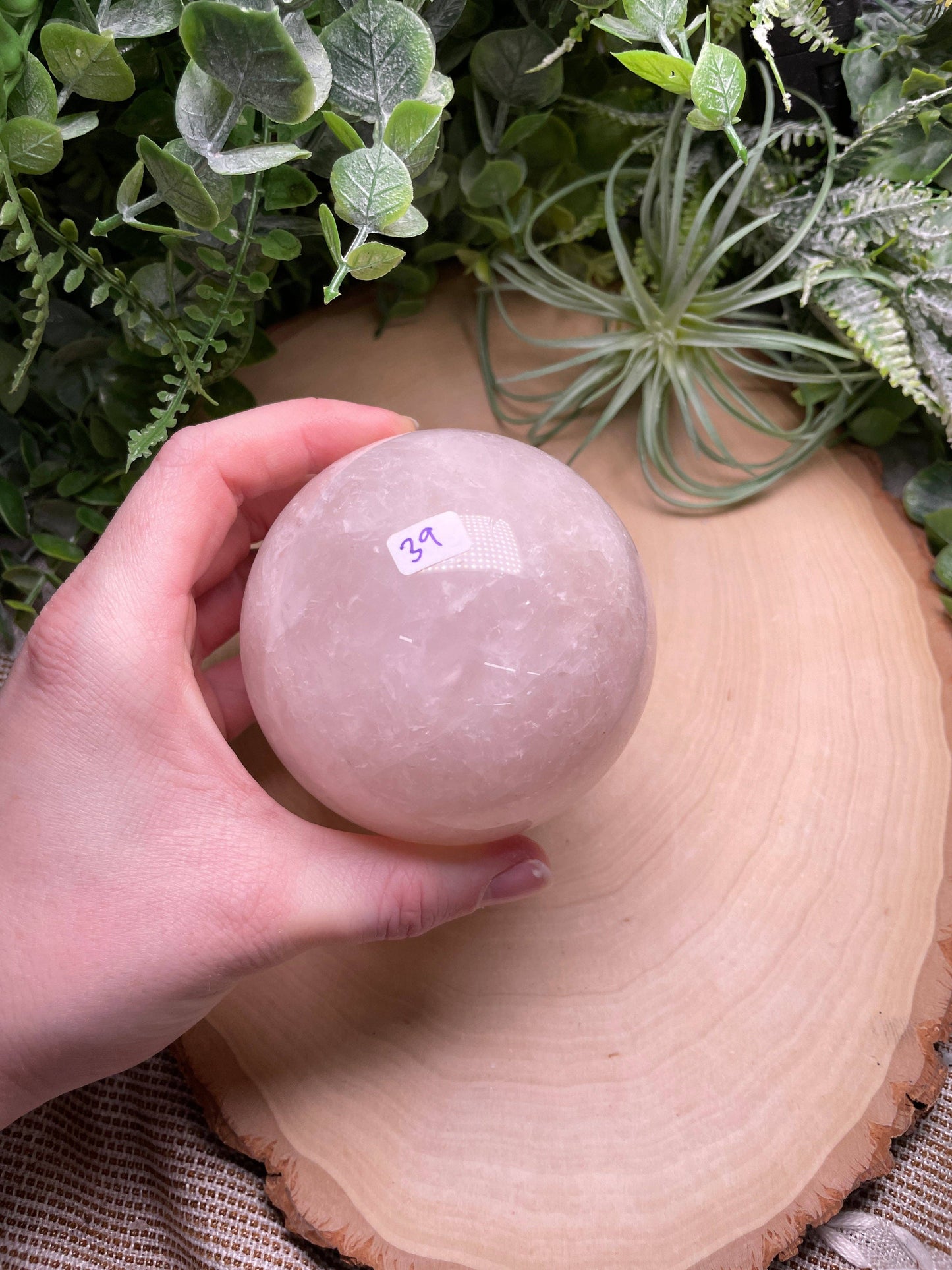 Rose Quartz Sphere