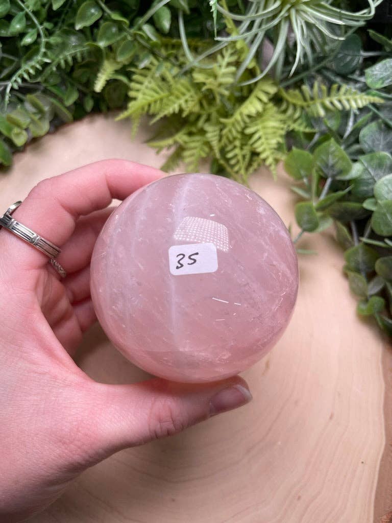 Rose Quartz Sphere